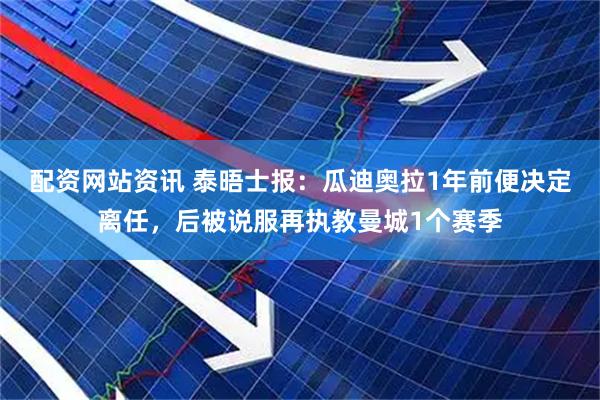 配资网站资讯 泰晤士报：瓜迪奥拉1年前便决定离任，后被说服再执教曼城1个赛季